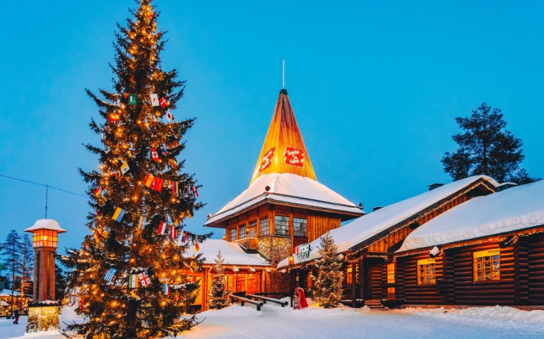 Office in Santa Claus Village in Rovaniemi