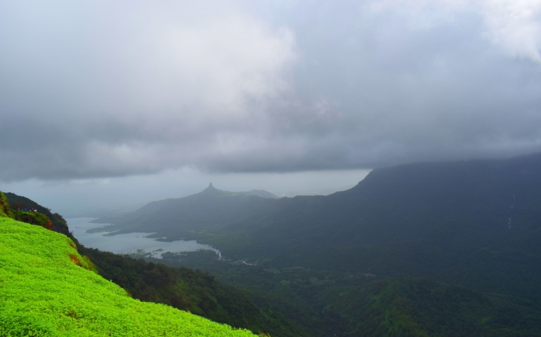 Western Ghats mountain range in Matheran