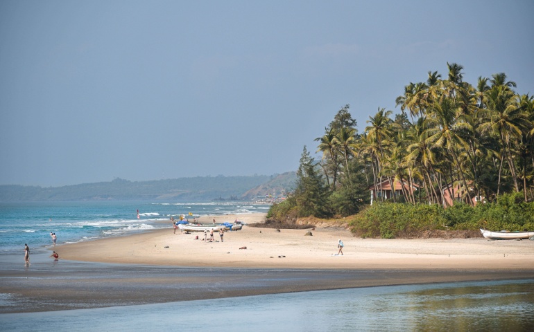 Morjim Beach in Goa