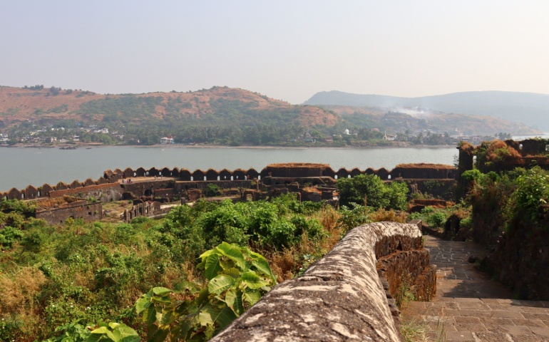 View from Murud Janjira Fort