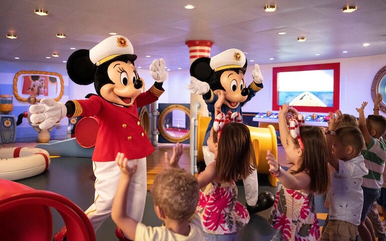 Mickey and Minnie Captain's Deck