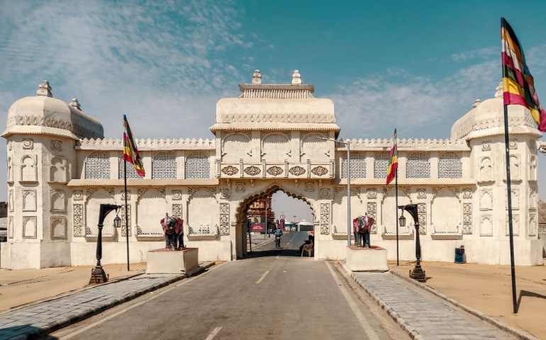 Entrance to Dhordo Village, Kutch