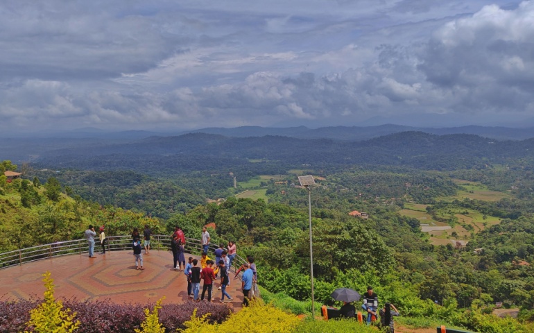 Raja's seat in Coorg