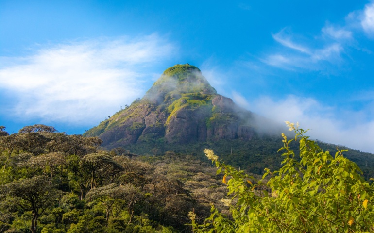 Adam's Peak in Sri Lanka