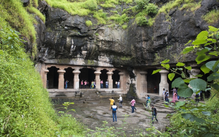 Elephanta Caves in Mumbai