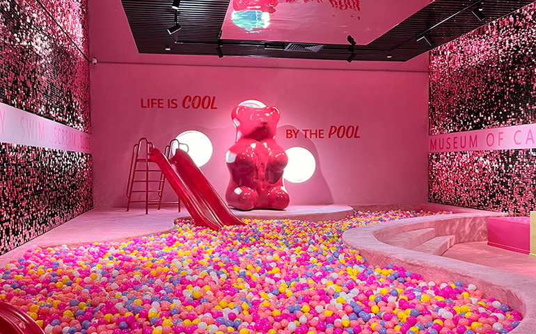 Ballpit at the Museum of Candy