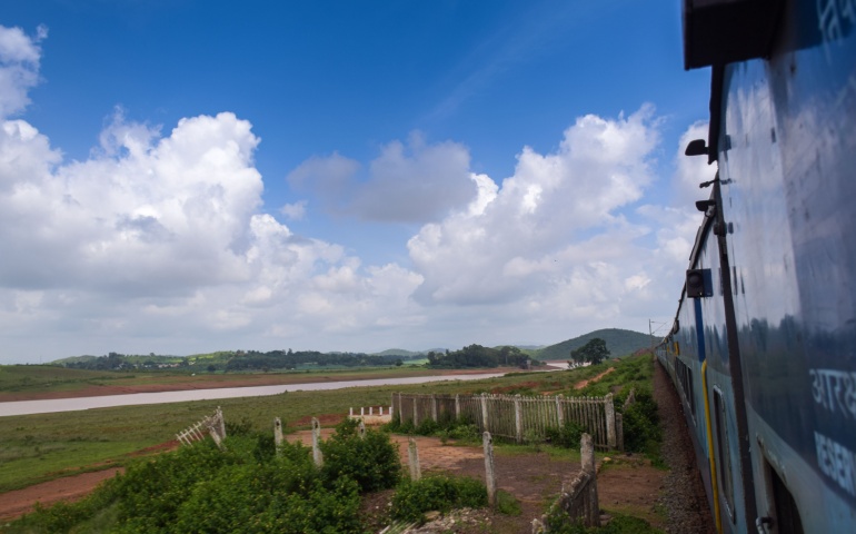 Araku Valley views from the train