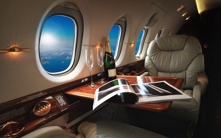 Luxury Interior in the Modern Business Class