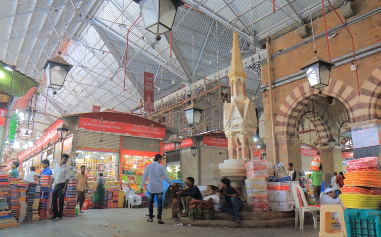 Inside Crawford Market